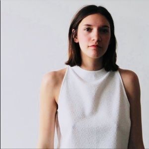 Hackwith Design House Misha Top Tank M/L White